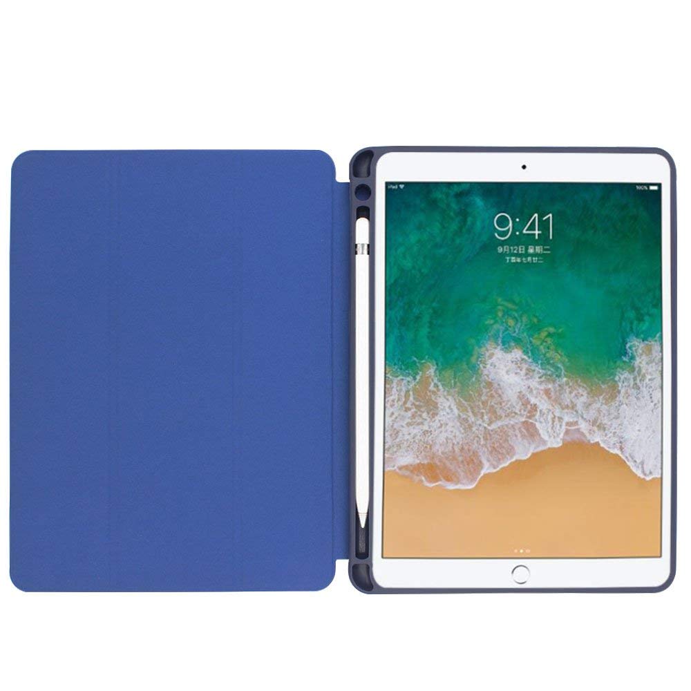 Pinhen Capa para iPad Pro 10.5" com Compartimento para Apple Pencil (Azul)
