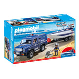 Playmobil Camião da Polícia com Lancha - 5187