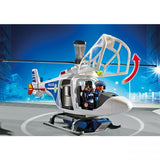 Playmobil City Action - Helicóptero da Polícia com Luzes LED - 6921