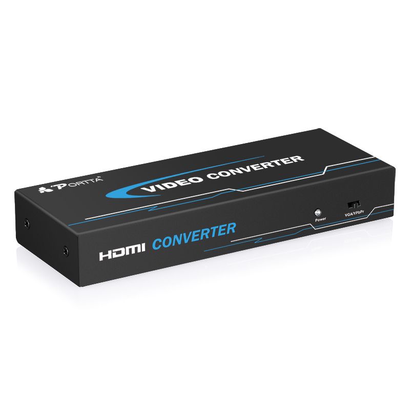 Portta Conversor de Vídeo HDMI para VGA Full HD 1080p Premium