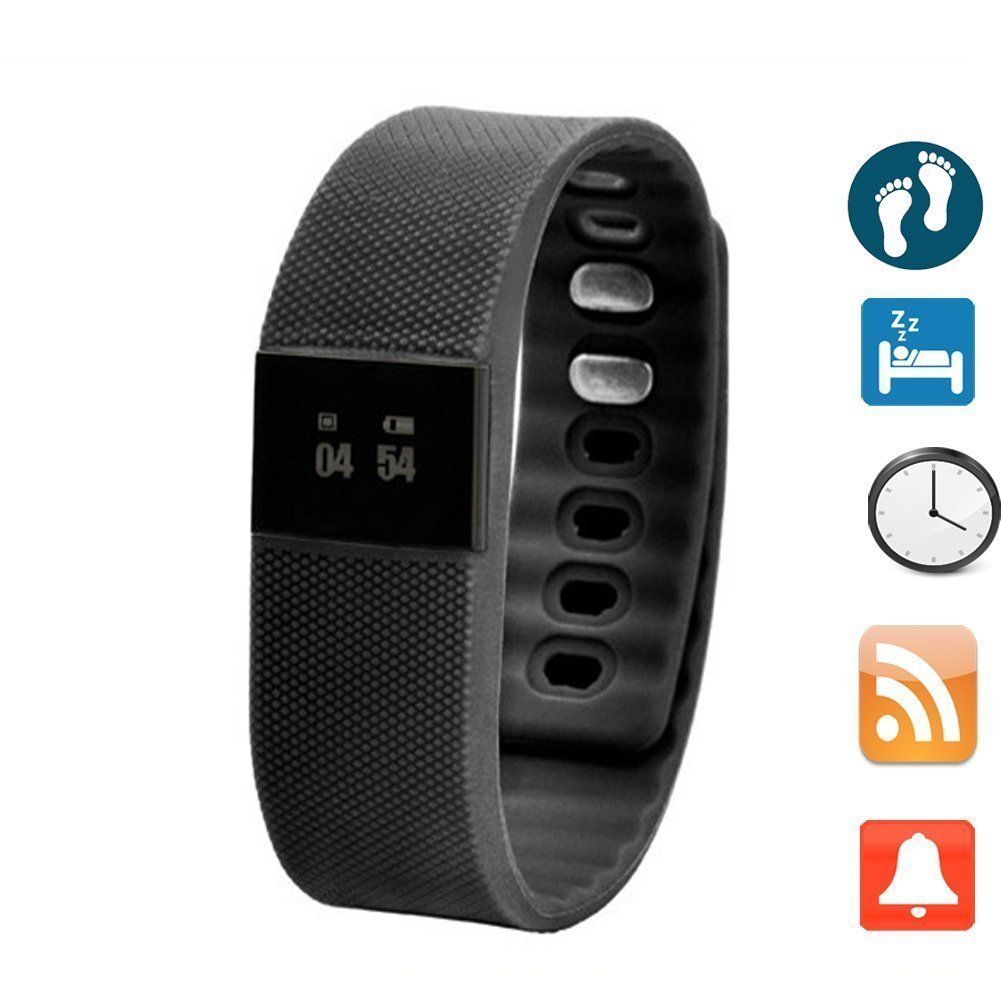 Pulseira Smart Bracelet Running GPS (Preto)