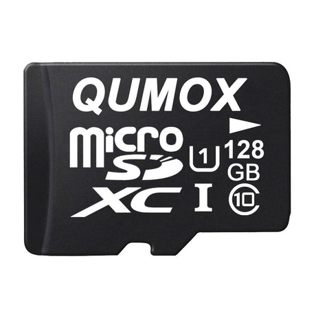 Qumox Micro SD 128GB SDXC Memory Card High Speed Class 10