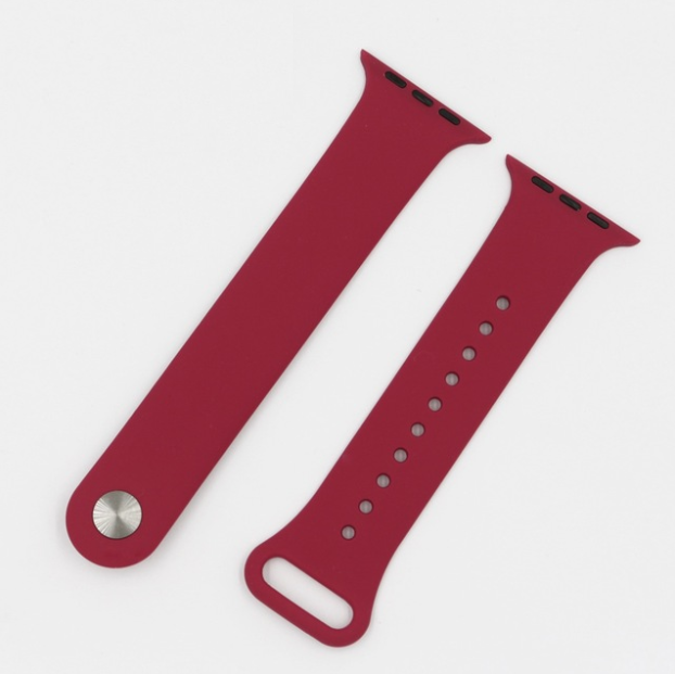 Pulseira Bracelete para Apple Watch 42mm  Silicone BORDÔ - Multi4you®