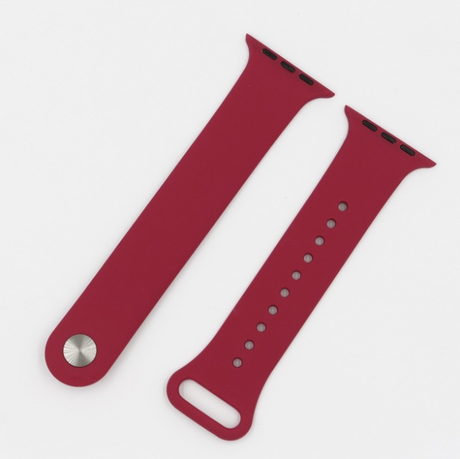 Pulseira Bracelete para Apple Watch 42mm  Silicone BORDÔ - Multi4you®