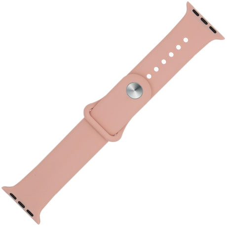 Pulseira Bracelete para Apple Watch 38mm  Silicone ROSA - Multi4you®