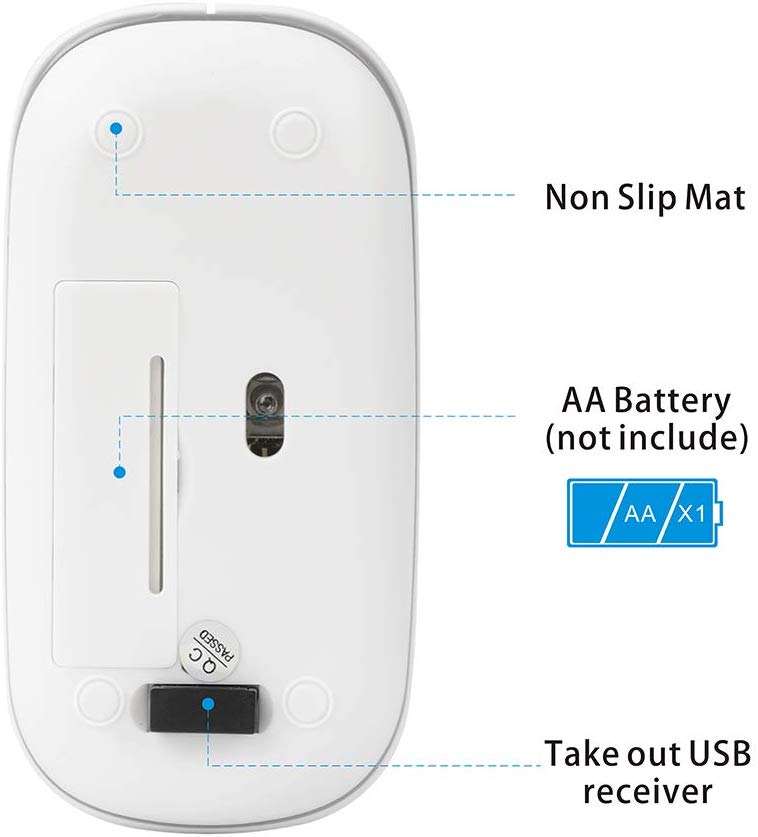 Rato sem fio T9 Wireless Mouse