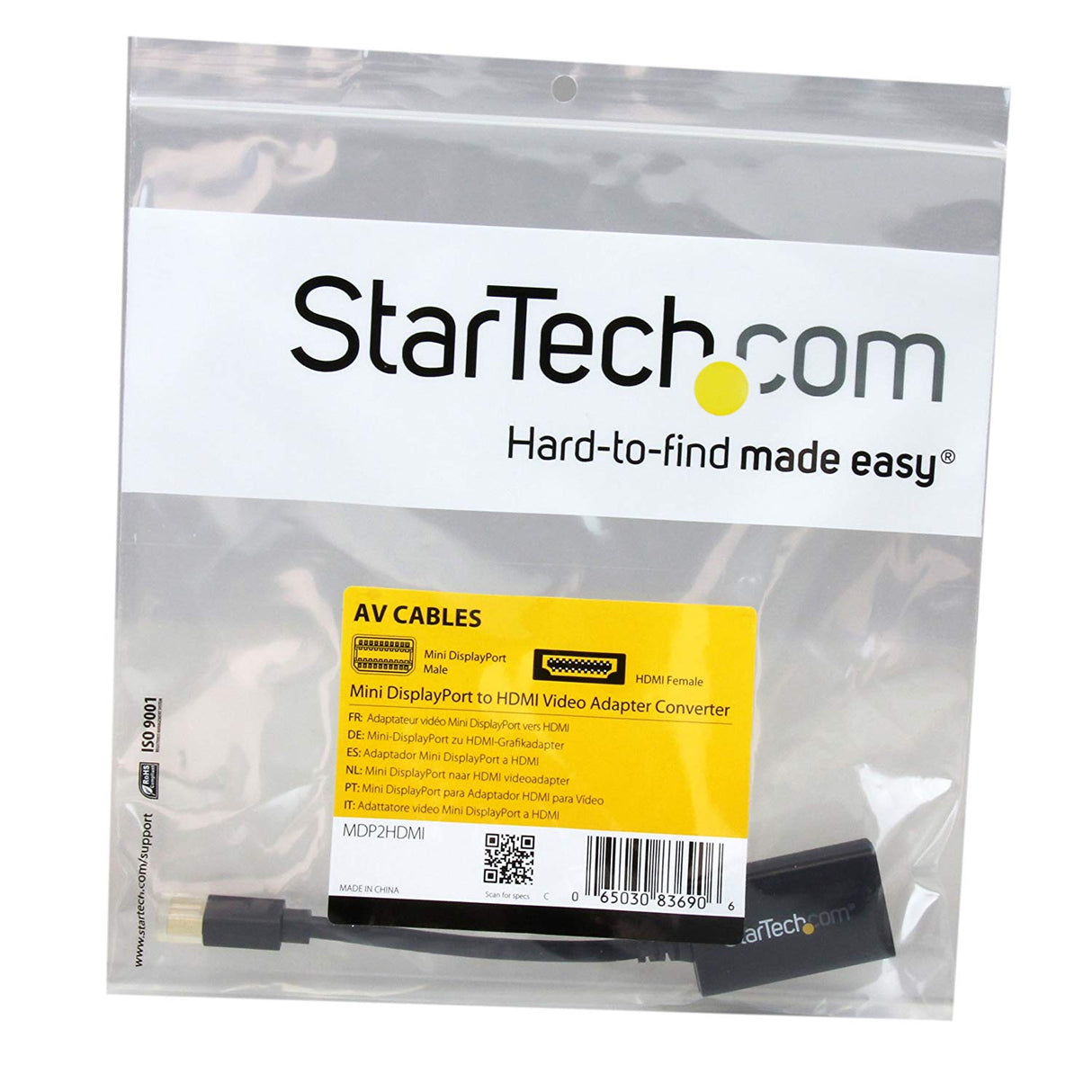 STARTECH Mini DisplayPort para HDMI - Thunderbolt to HDMI Adapter Converter