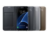 Samsung Capa Led View para Galaxy S7 (Preto)