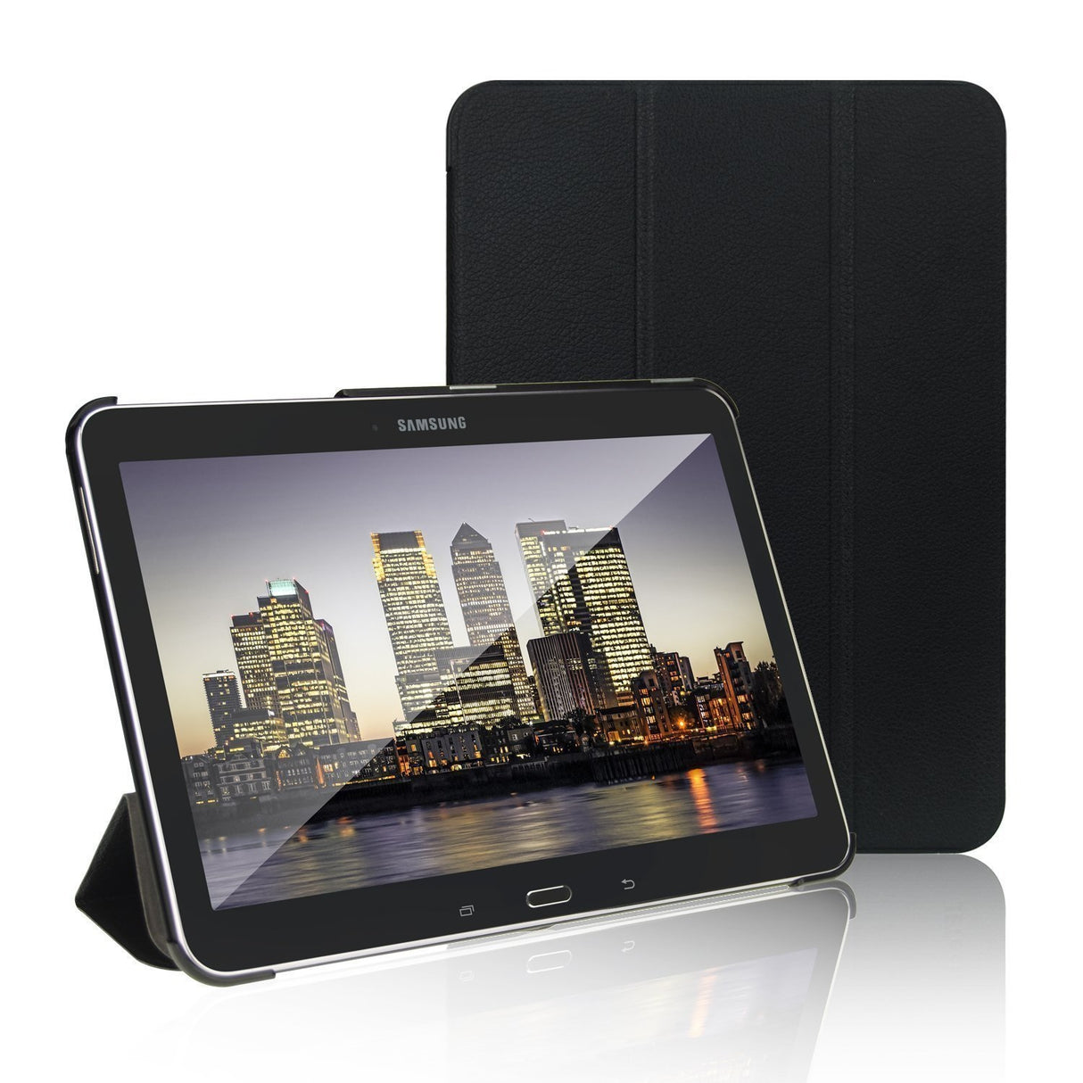Capa 3 Dobras Smart Case Trifold Slim para Samsung Galaxy Tab 4 10.1 T533 T530 - Multi4you®