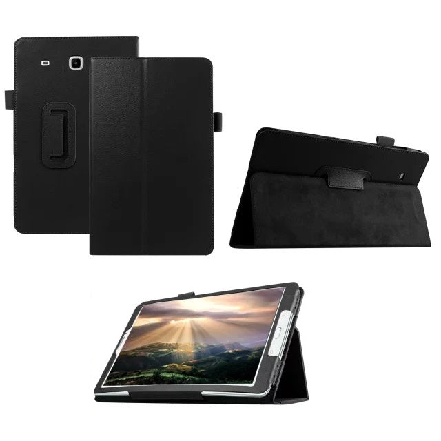 Capa Tablet Couro Tipo Livro com Suporte Stand Case para Samsung Galaxy Tab E 9.6 T560 - Multi4you®