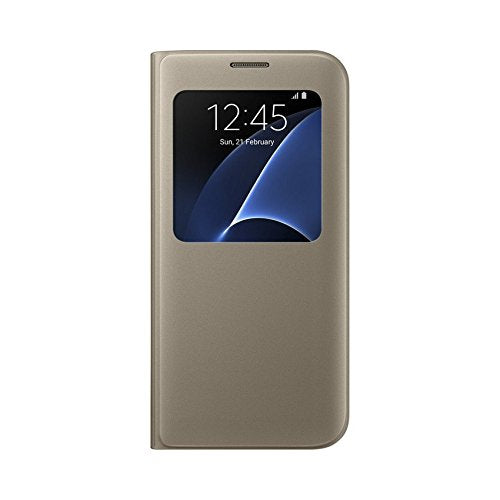 Samsung Capa S View para Samsung Galaxy S7 Edge (Dourado)