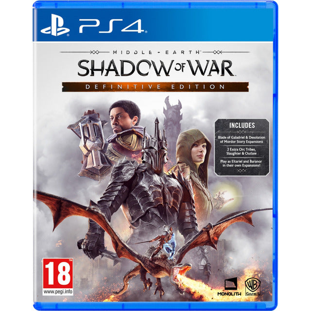 Shadow of War Definitive Edition - PS4