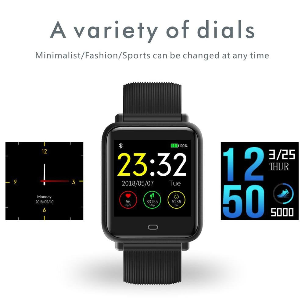Smartwatch Bluetooth Q9 Android / iOS - Multi4you®