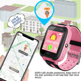 Smartwatch com GPS Flash Night Para Crianças - Safe-Keeper (Rosa) - Multi4you®