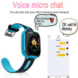 Smartwatch com GPS Flash Night Para Crianças - Safe-Keeper (Azul) - Multi4you®