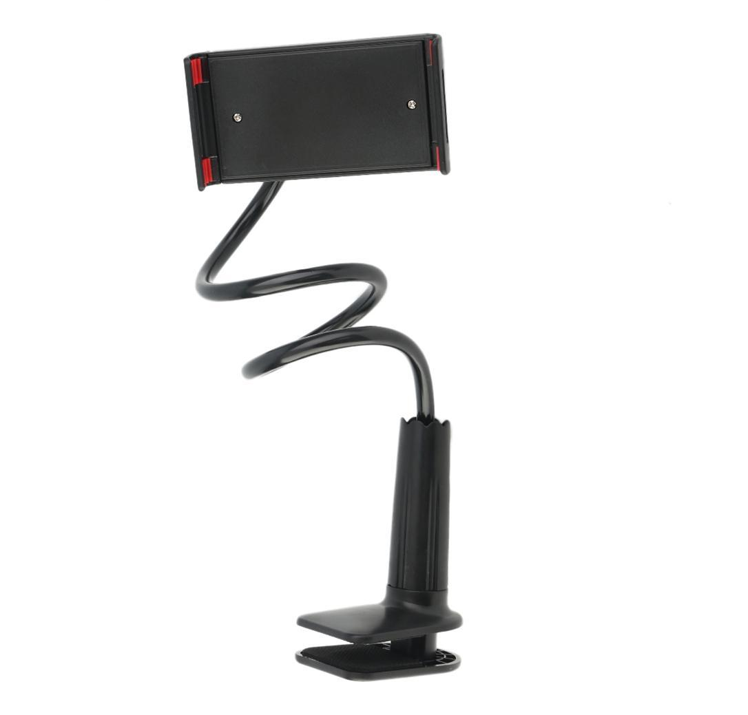 Suporte Flexível com Rotação 360° para Smartphone ou Tablet (Preto) - Multi4you®