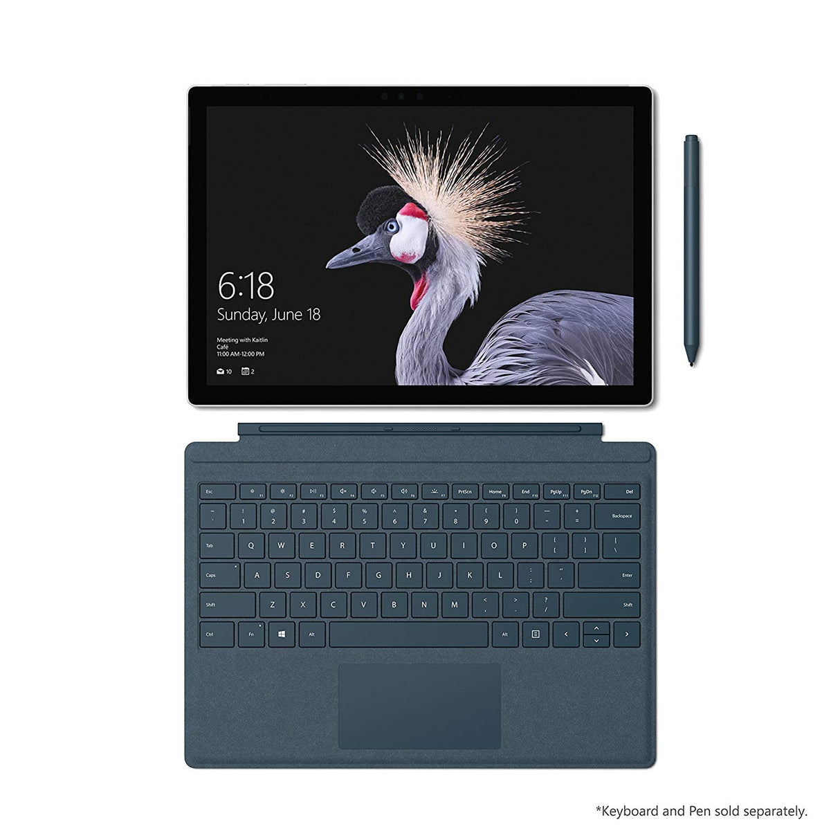 Microsoft Surface Pro 4 Tablet PC LED 12,3" (Prata) 4GB RAM SSD 128 GB Windows 10 Profissional