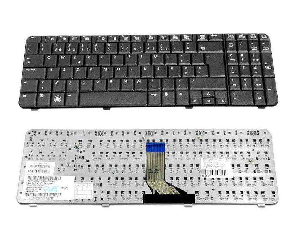 Teclado para Portátil HP Compaq CQ61 G61 NSK-HA601 509948-031 PT