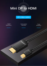 Cabo Vention Thunderbolt Mini DisplayPort Macho para HDMI (1,5m)