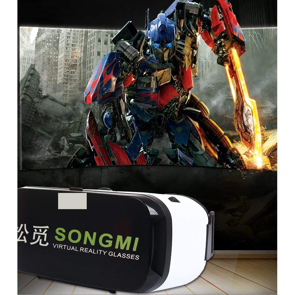 VR SONGMI Óculos de Realidade Virtual 3D para vídeos / filmes / jogos imersivos em 360 graus