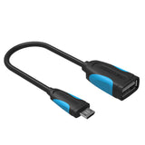Cabo Vention de dados Micro USB OTG Alta Qualidade