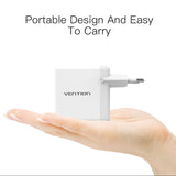 Carregador Vention de Viagem USB Qualcomm Quick Charger 3.0 - Fast Charger