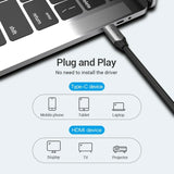 Vention Adaptador USB-C para HDMI 4K - Thunderbolt 3