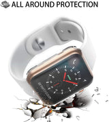 Capa Gel TPU Silicone com Protetor de Ecrã 360 para Apple Watch 44mm