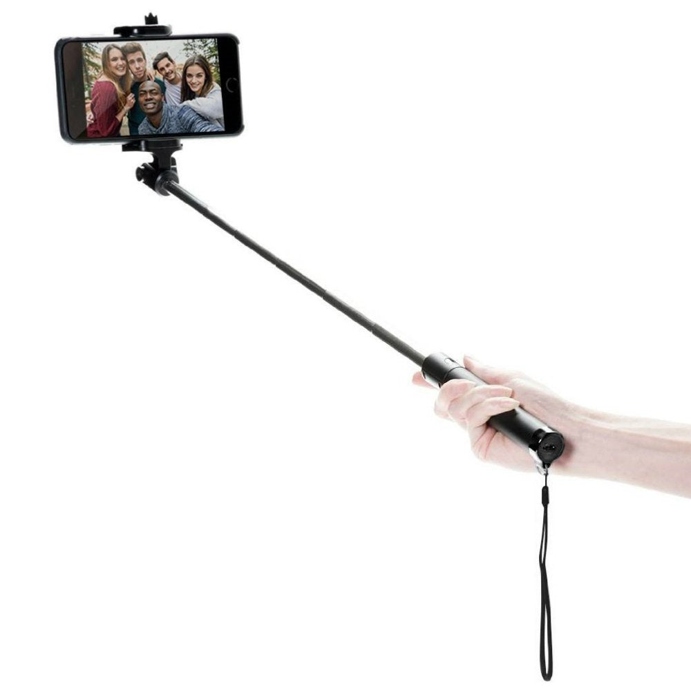 XCOMM Selfie Stick pro 2 em 1 Wireless Bluetooth - Black