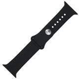 Pulseira Bracelete para Apple Watch 38mm – Silicone PRETO - Multi4you®