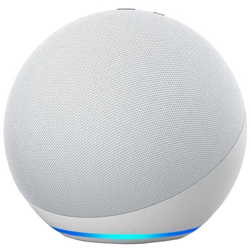 Amazon Echo 4 Gen Branco Gelo - Coluna Inteligente Alexa