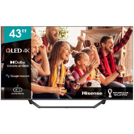TV Hisense QLED TV 43A7GQ 43'/ Ultra HD 4K/ Smart TV/ WiFi
