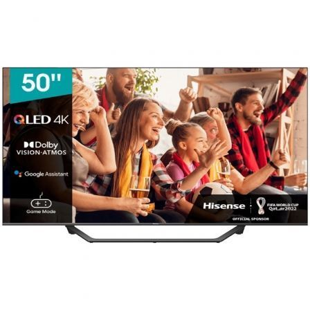 TV Hisense QLED TV 50A7GQ 50'/ Ultra HD 4K/ Smart TV/ WiFi