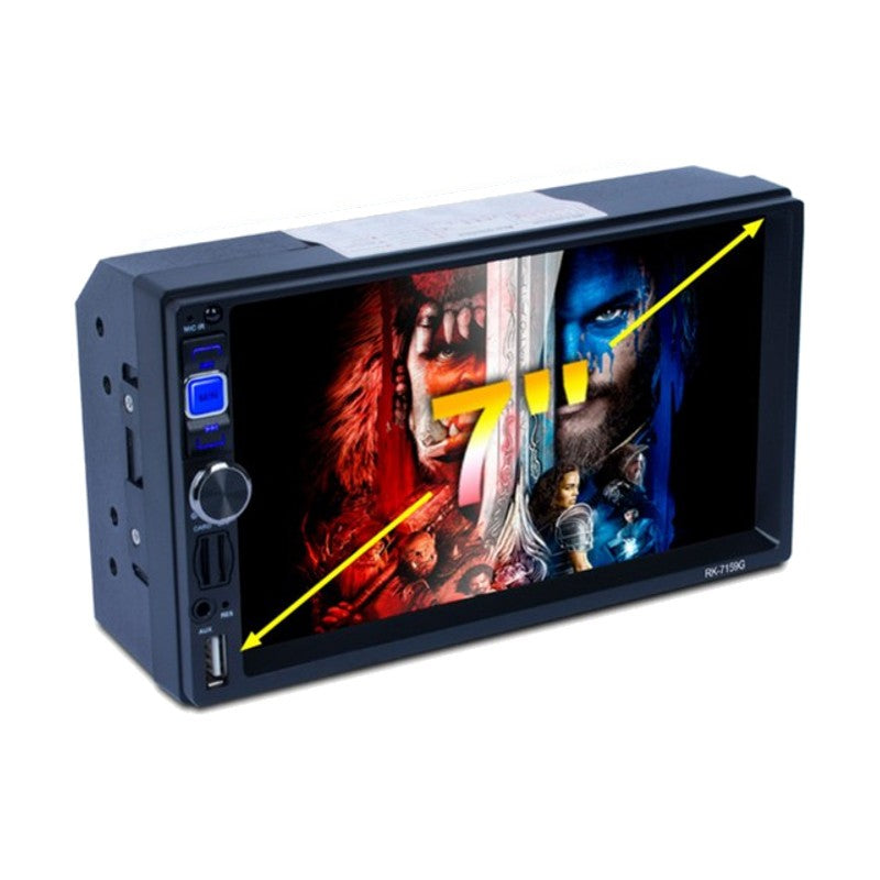 Autorádio 2 DIN RK-7159G Bluetooth / Mirror Link / USB / Micro SD / Controle Remoto