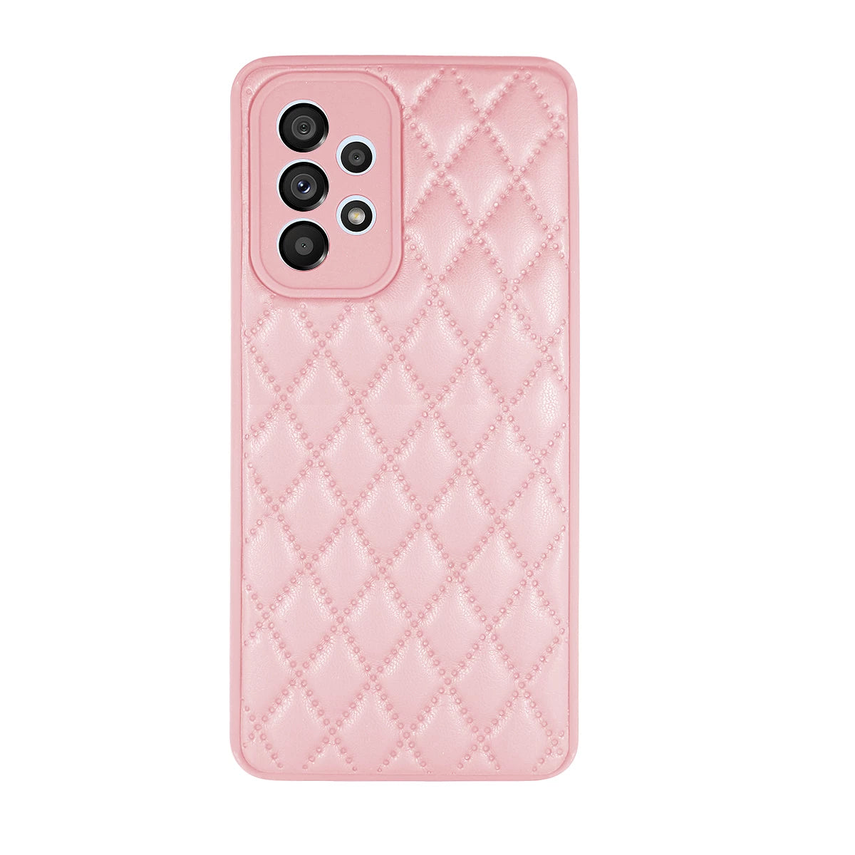 Capa de couro para Samsung Galaxy A33 5G Rosa