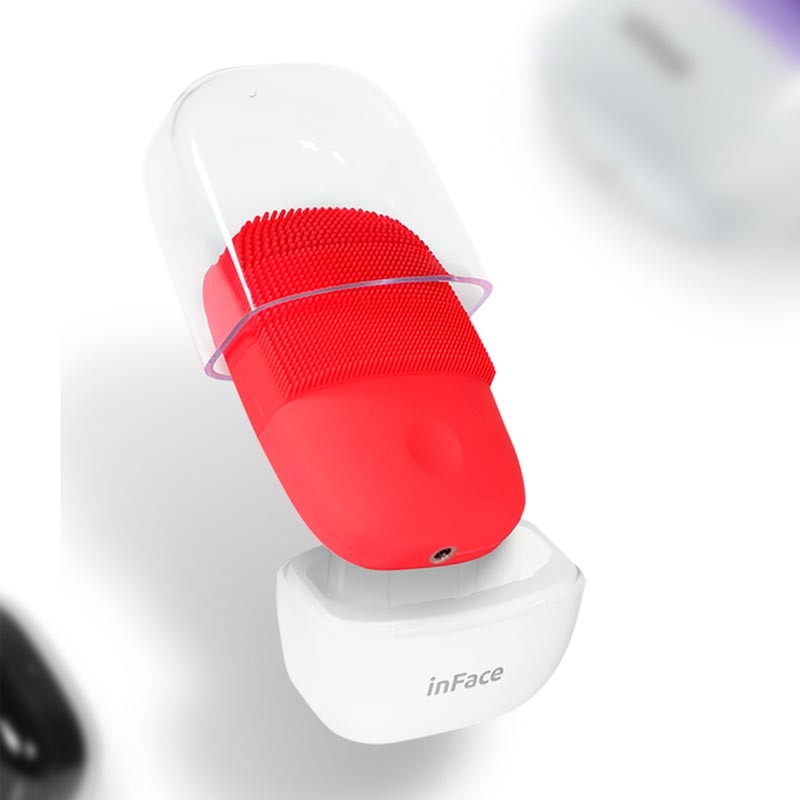 Escova Facial InFace Sonic Clean Pro Vermelho
