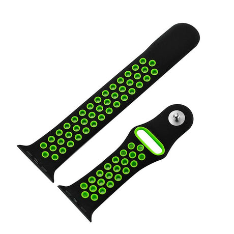 Bracelete Silicone para Apple Watch Series 42 / 44 Mm  Verde
