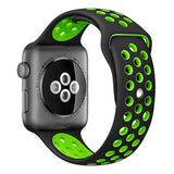 Bracelete Silicone para Apple Watch Series 42 / 44 Mm  Verde