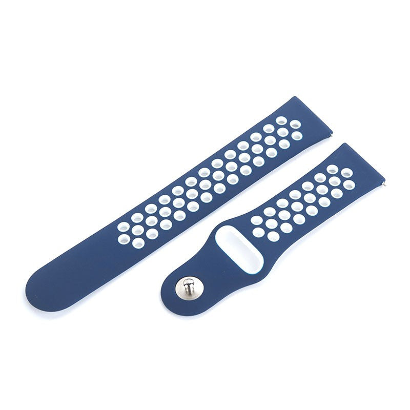 Pulseira de Substituição 22mm Xiaomi Amazfit Stratos 3 / Stratos 2S / Stratos / Pace / GTR 47mm / Ticwatch / Huawei / Samsung (Azul escuro)