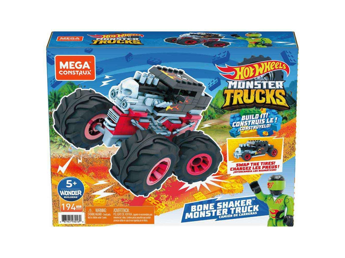 Mega Construx Monster Trucks Bone Shaker