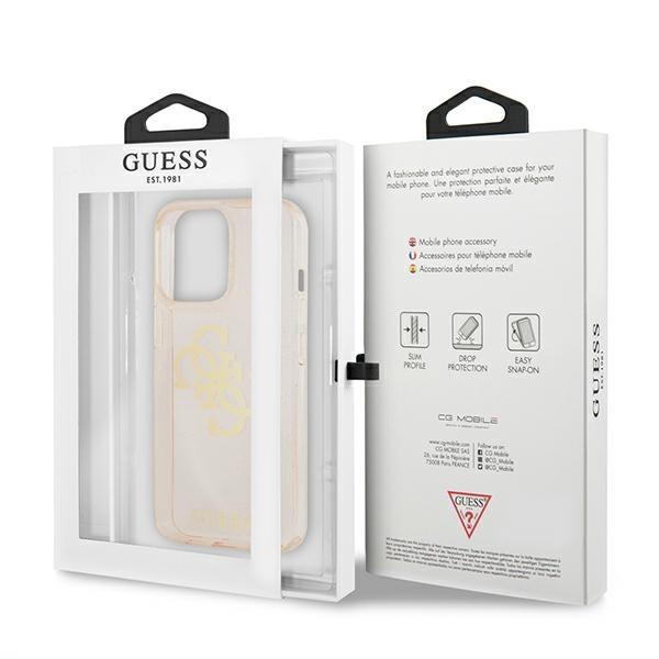 Capa Guess para iPhone 13 Pro Max Soft | Silicone Glitter