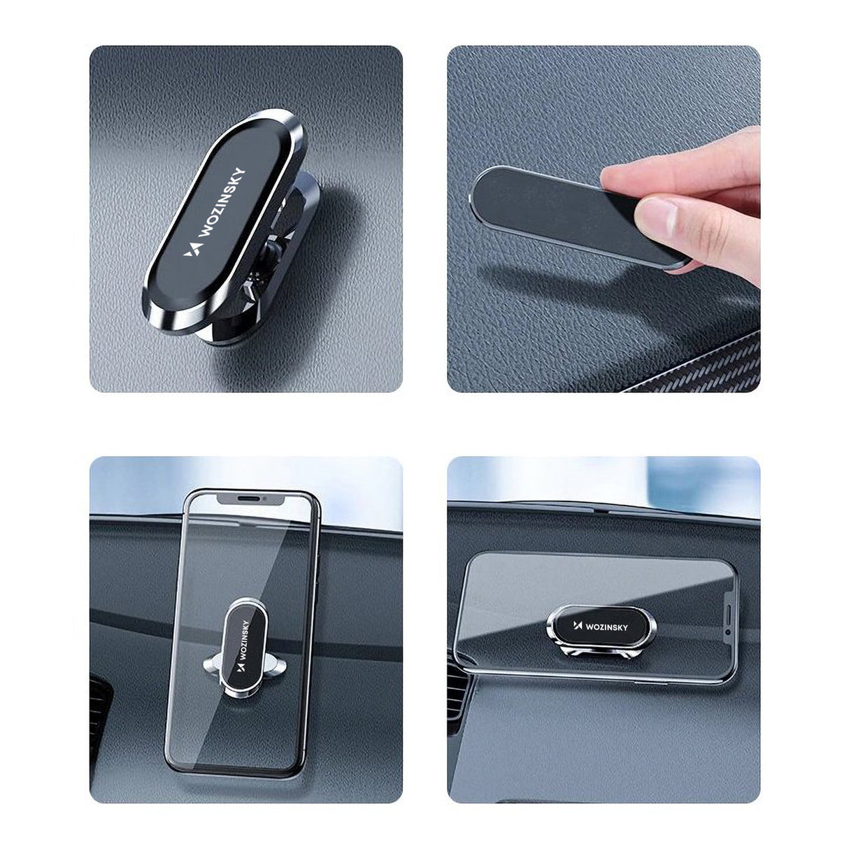 Suporte Magnético Auto-Adesivo Smartphone para Carro WMH-06