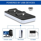 Base Carregamento para Comando PS5 DualSense – Dock Station - Branco
