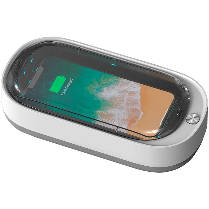 Esterilizador de Smartphone com Carregador Sem fio S100