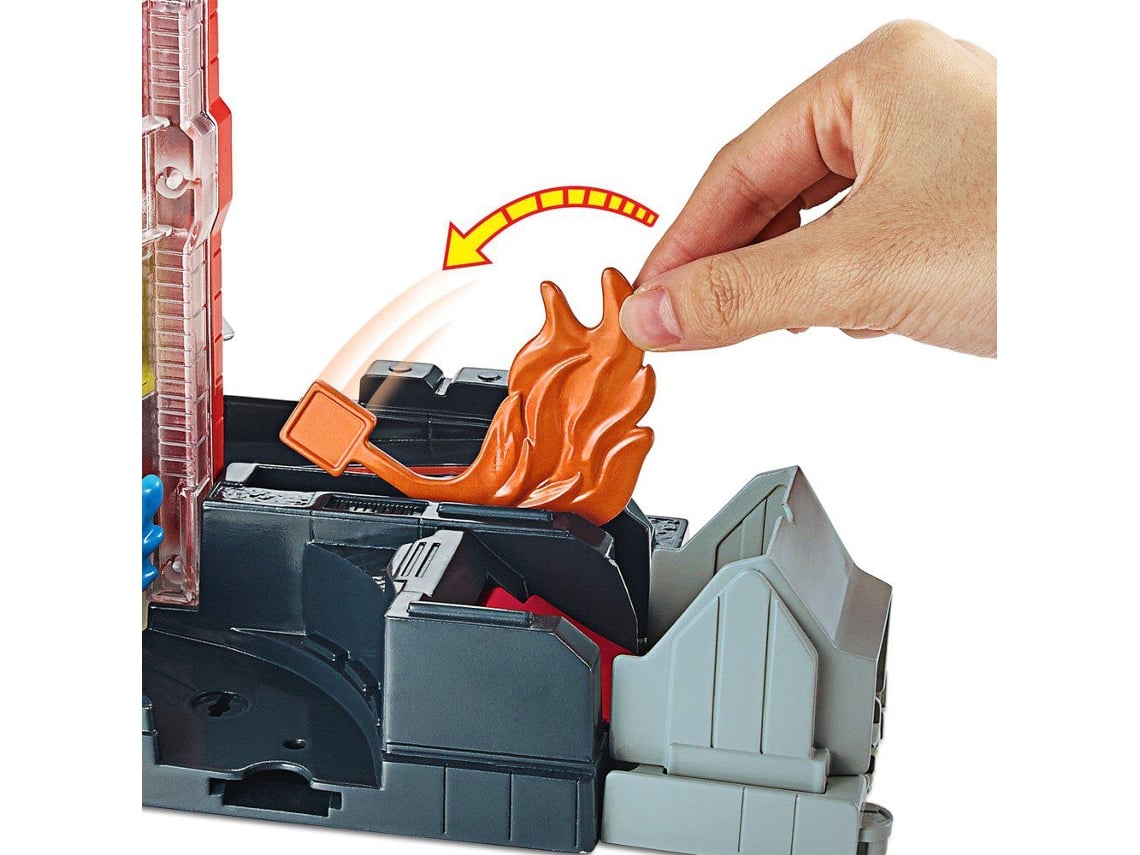 Hot Wheels Super Fire House Rescue Play Set