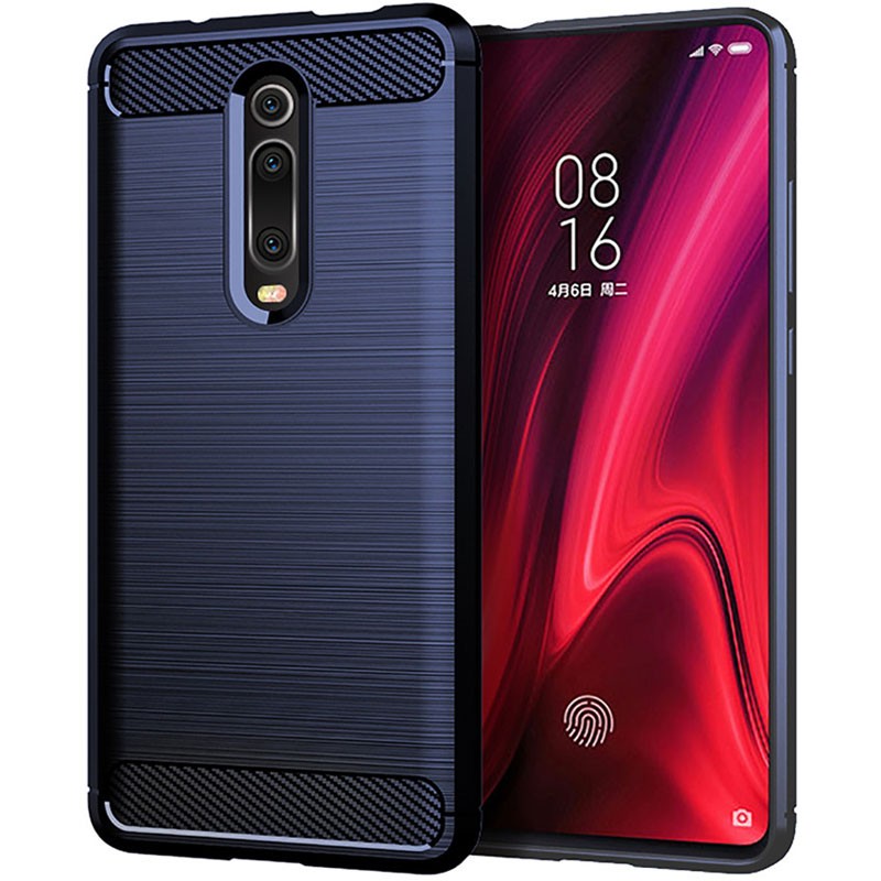Capa Carbon Ultra Xiaomi Mi 9T / Mi 9T Pro (Azul escuro)
