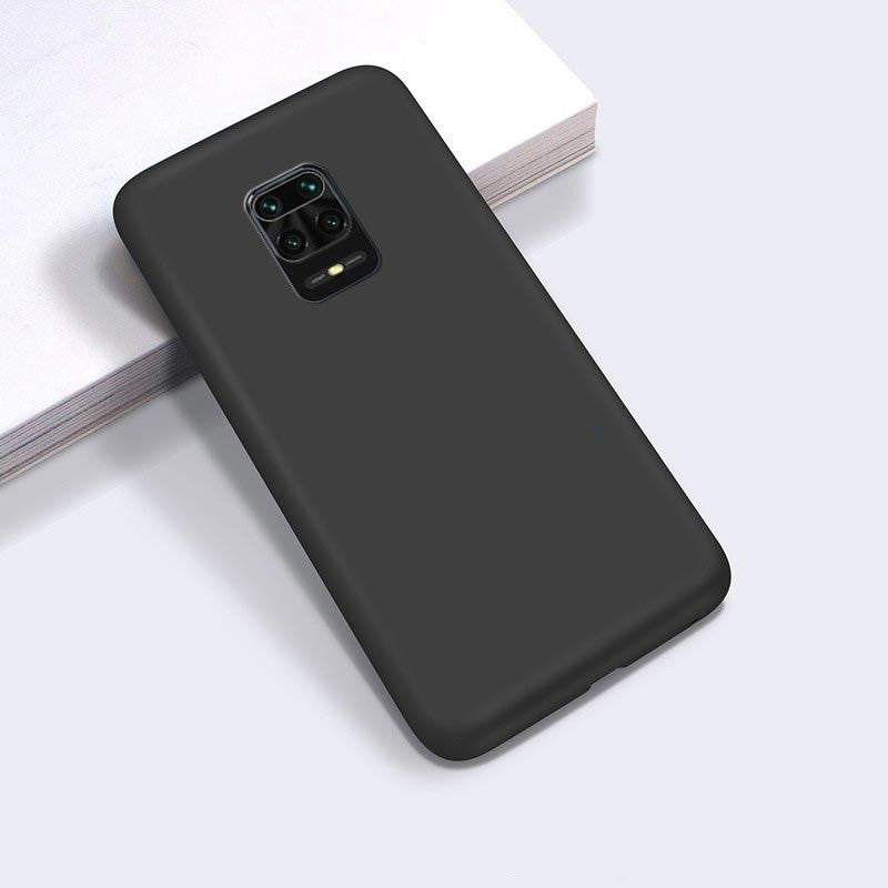 Capa de silicone Xiaomi Redmi Note 9S / Note 9 Pro (Transparente)