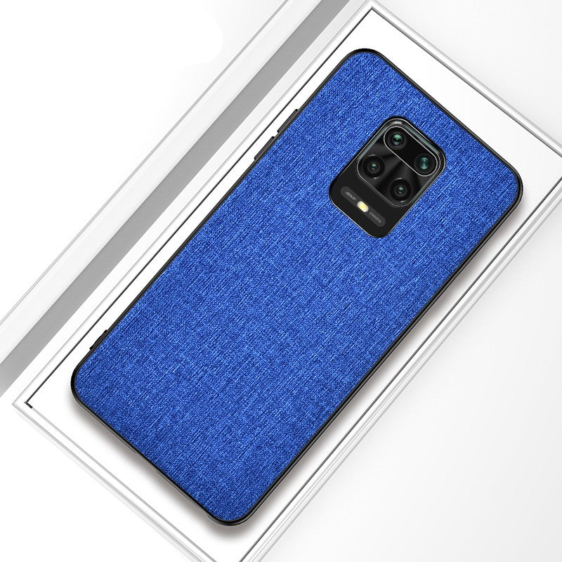 Capa Fiber Ultra Xiaomi Redmi Note 9S / Note 9 Pro (Azul escuro)