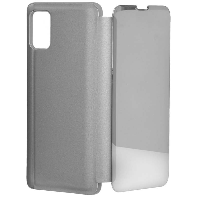 Capa livro Smart Mirror Samsung Galaxy A41 A415 (Prateado)