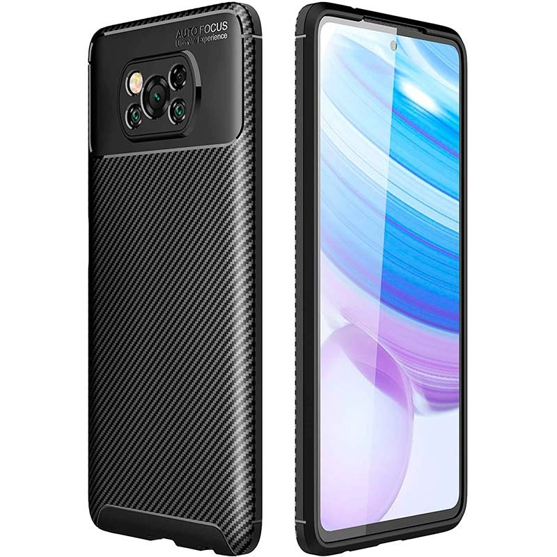 Capa Super Carbon Xiaomi POCO X3 NFC / POCO X3 Pro